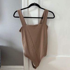 Abercrombie tan bodysuit